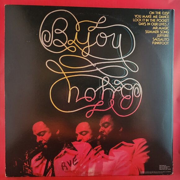 Grover Washington, Jr. – Live At The Bijou (1977) Vinyl LP - Picture 2 of 3